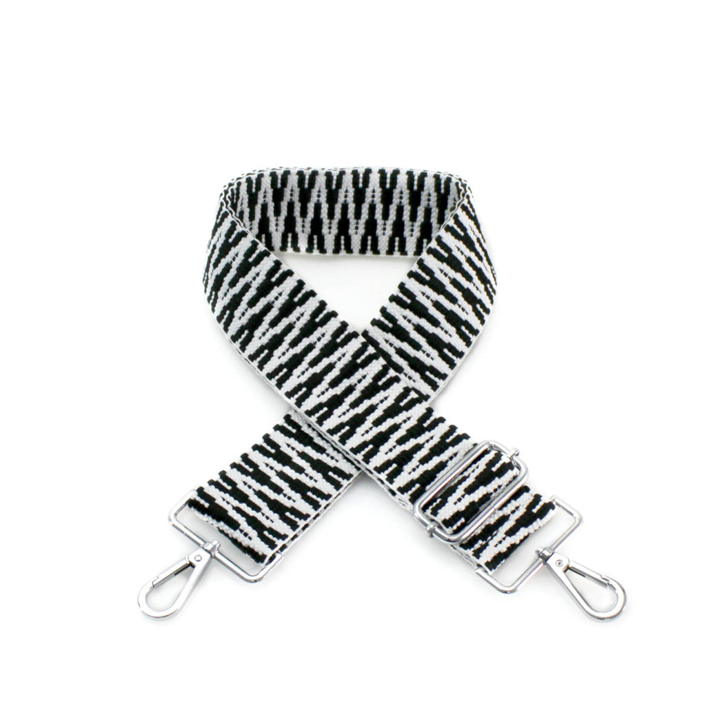 Bag Straps Navy Blue Stripes
