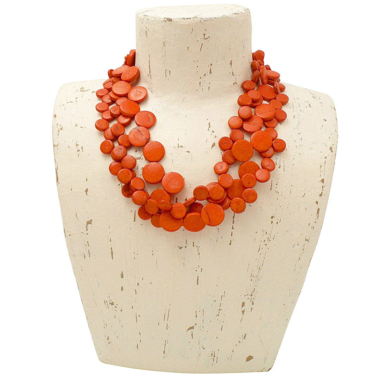 Large Orange Necklace