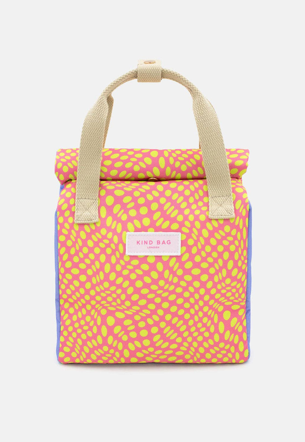 Kind Bag Lunch Bag | Twisted Polka Pink and Yellow