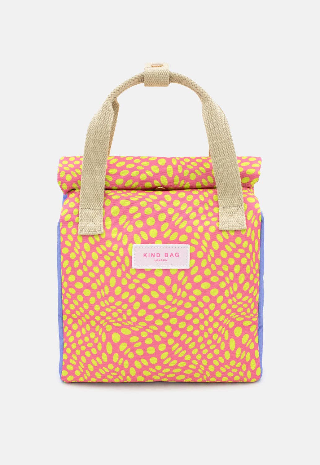 Kind Bag Lunch Bag | Twisted Polka Pink and Yellow