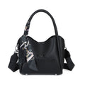 Black Scarf Tote Bag