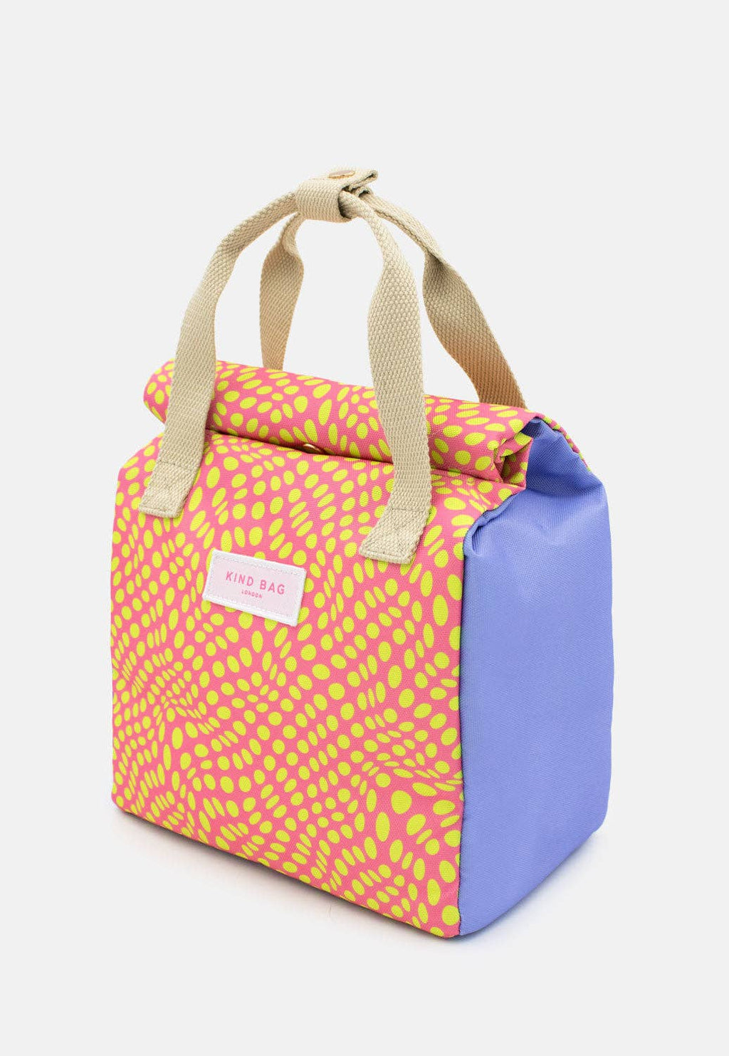Kind Bag Lunch Bag | Twisted Polka Pink and Yellow