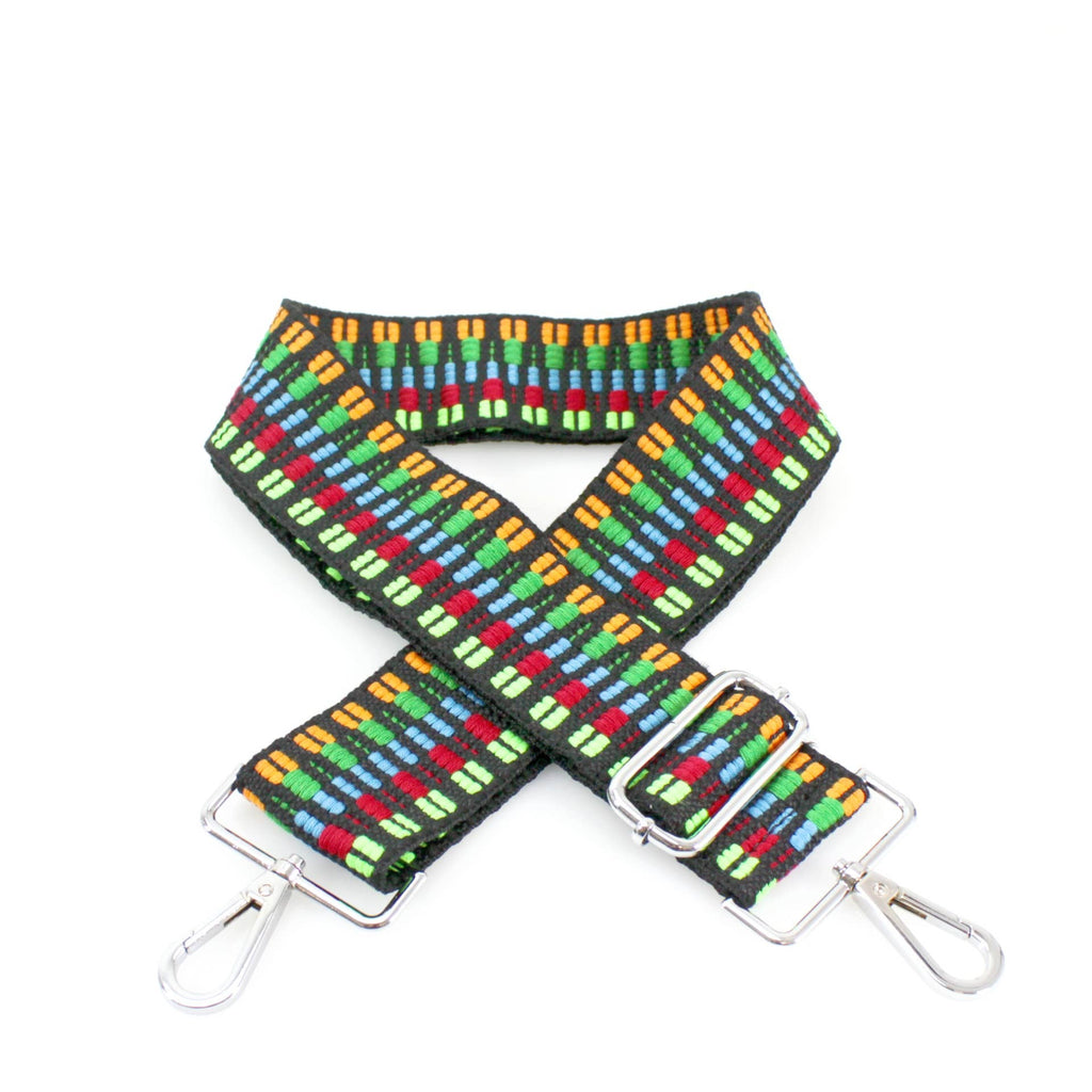Bag Straps Navy Blue Stripes