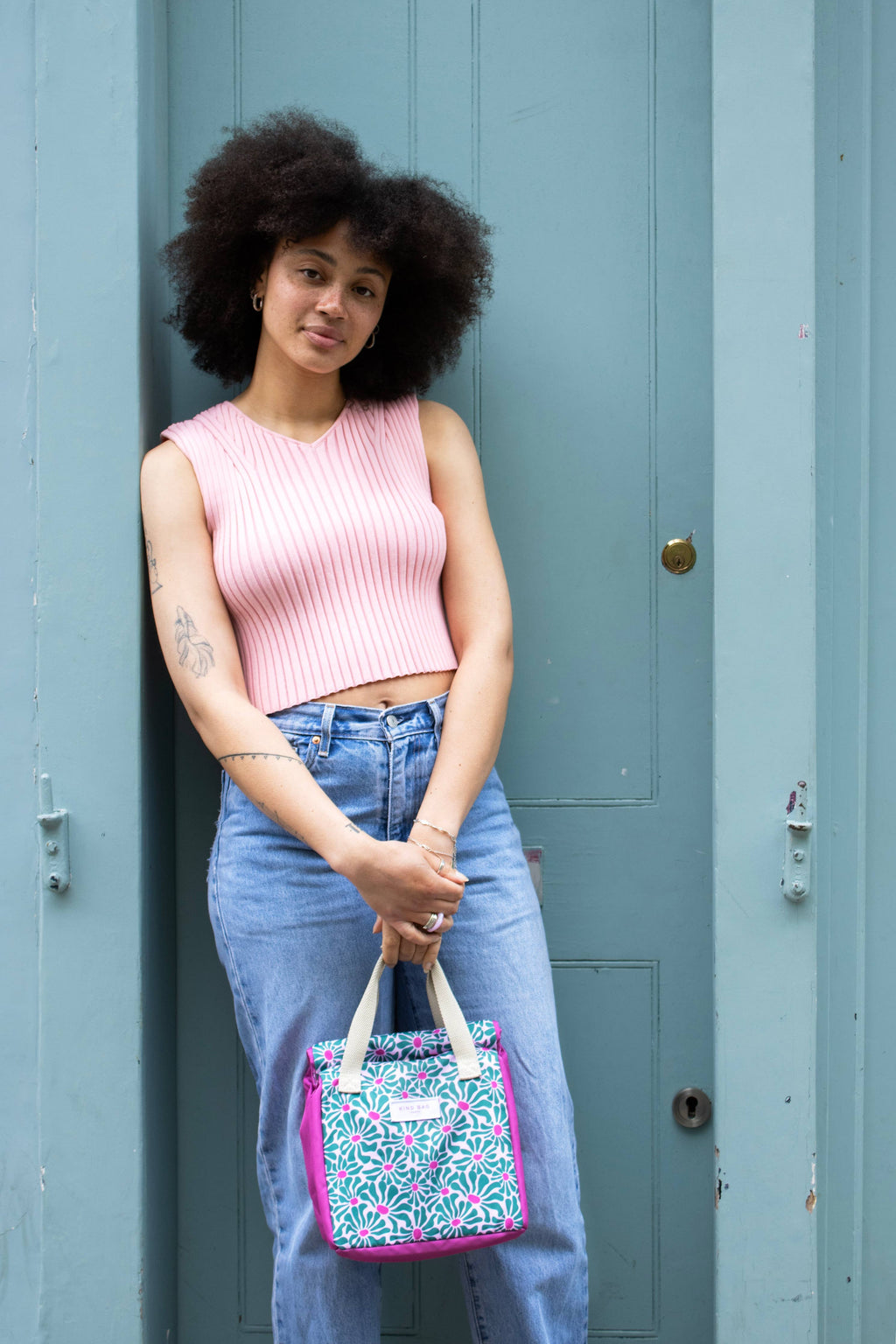 Kind Bag Lunch Bag | Abstract Flowers