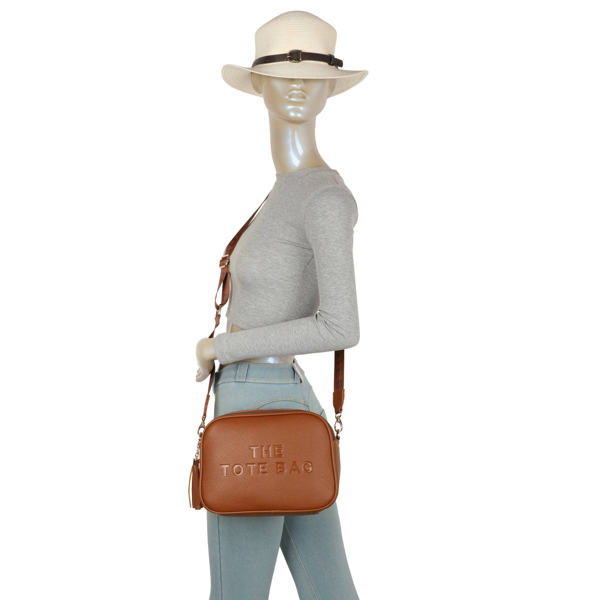 Beige Tote Bag