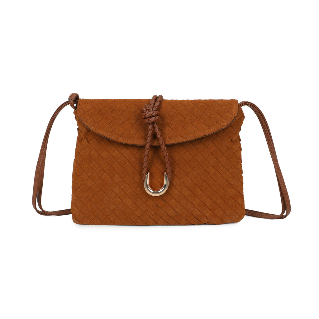 Brown Clutch Bag Leather