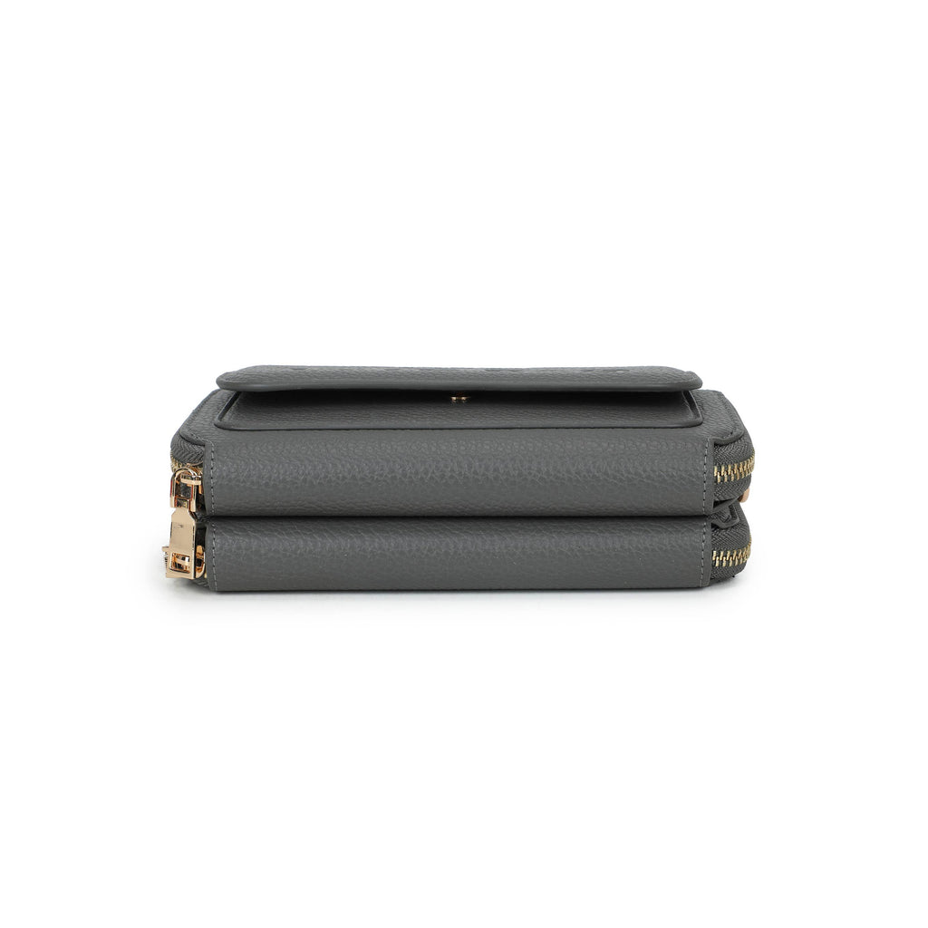 Black Multi Compartment Crossbody Bag