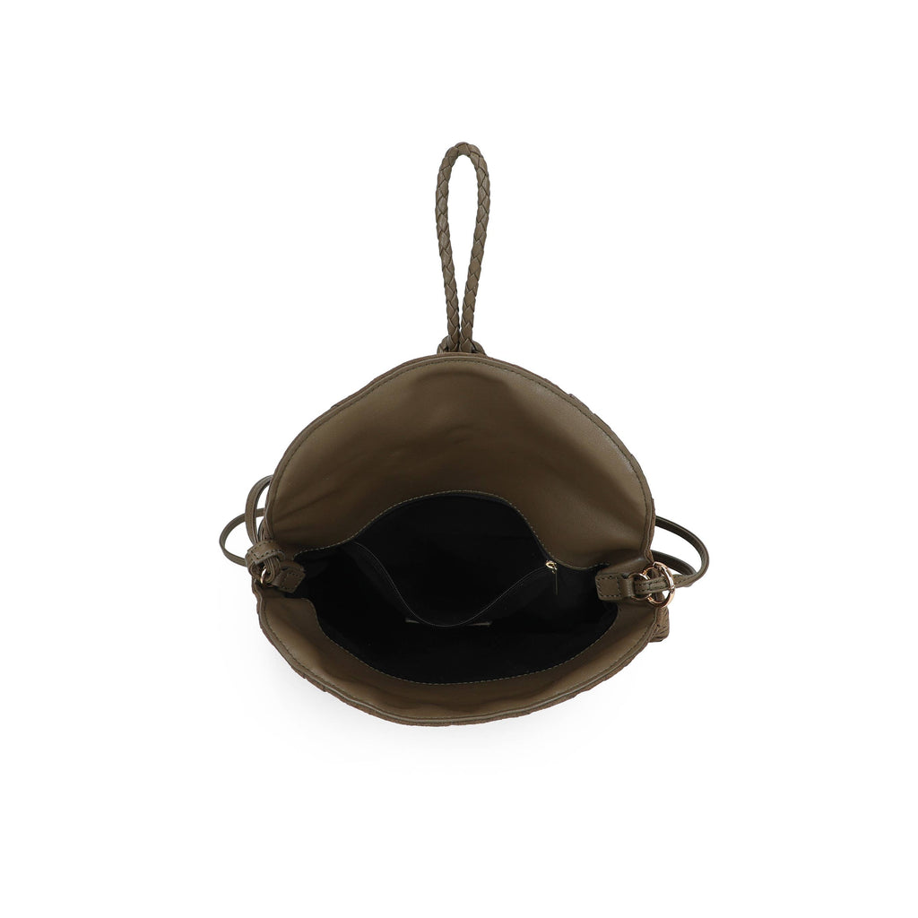 Brown Clutch Bag Leather