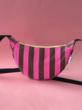 Yolla Studio Pink and Green stripes Bag