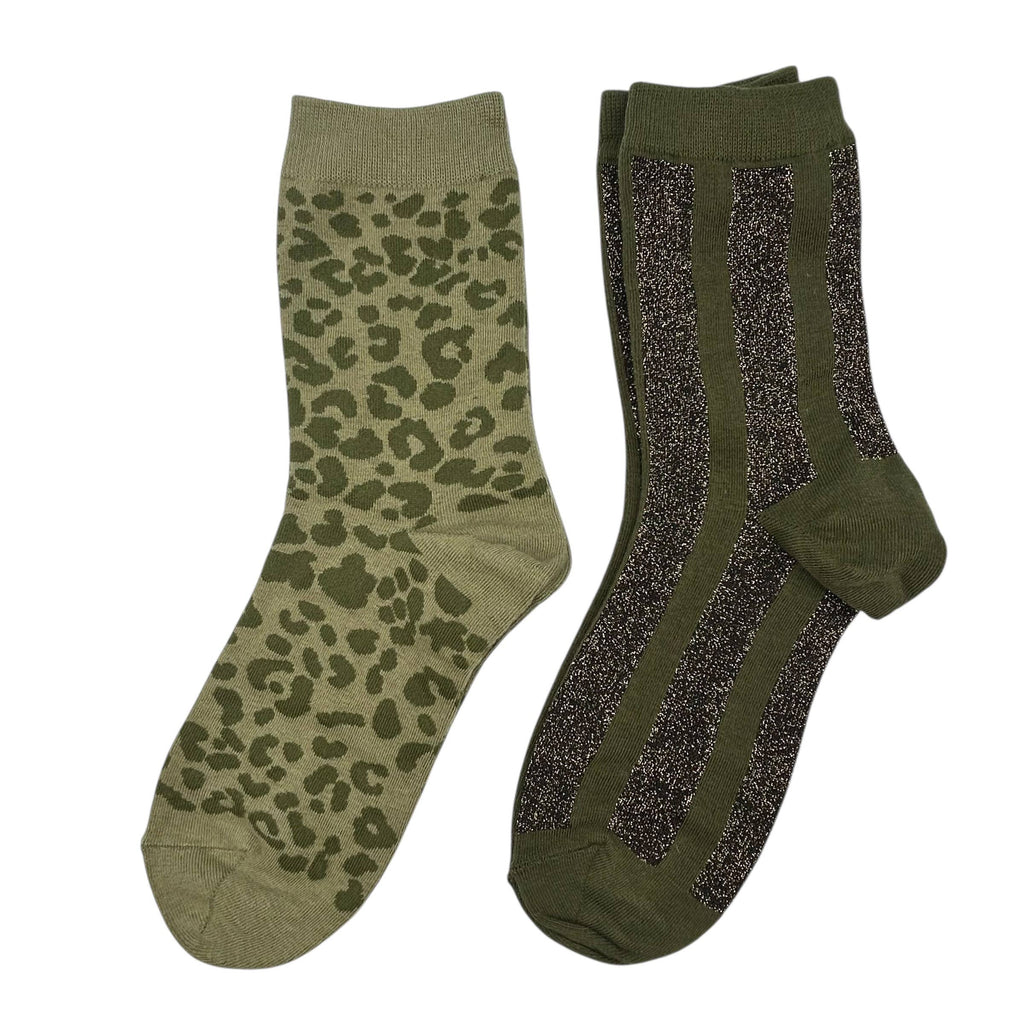 Ivy Leopard & Ivy Berlin sock box duo
